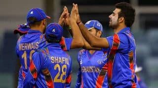 Live Cricket Score, UAE vs Afghanishtan, 3rd ODI at Dubai: Afghanistan win by two wickets